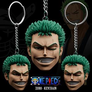 Zoro Head Keychain – High Detail STL File