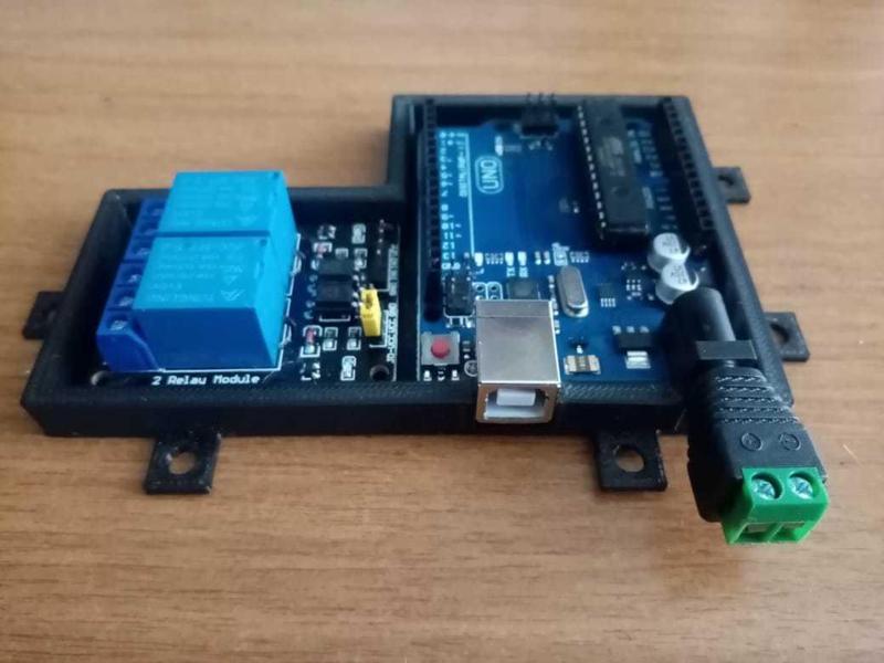 Base arduino one and relay 2 channels-ARDUINO