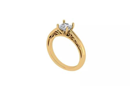 Solitaire Engagement Ring
