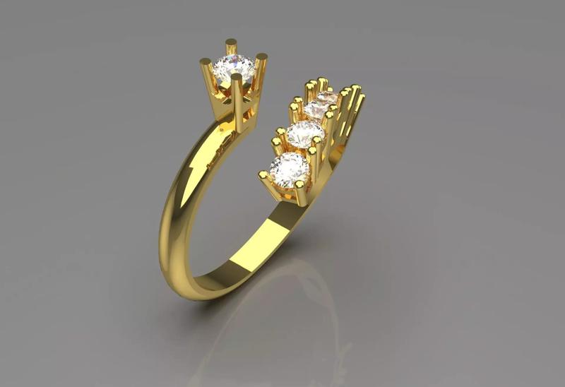 solitaire bride diamond ring sr0028
