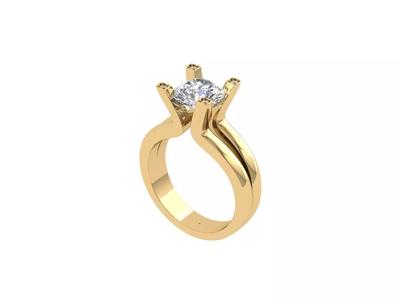 Solitaire Engagement Ring