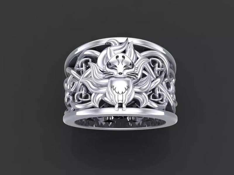 Kitsune ring G-815