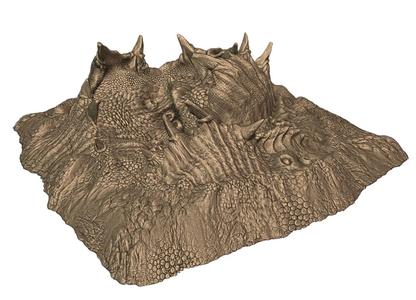 Worm dead Printable Terrain