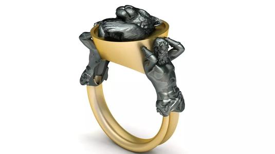 Lion Ring Man Jewelry