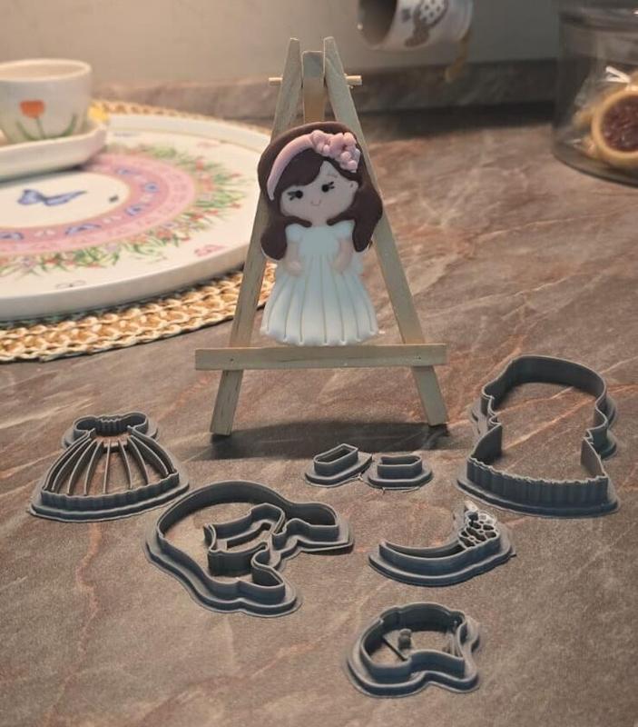 First Communion - Girl - 3D Cutter