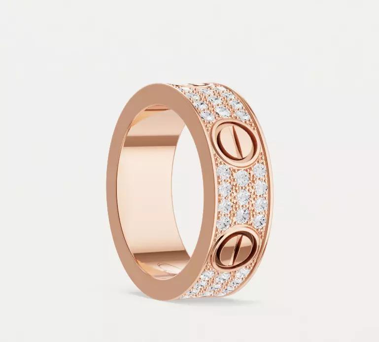 Love Ring Diamond Pave