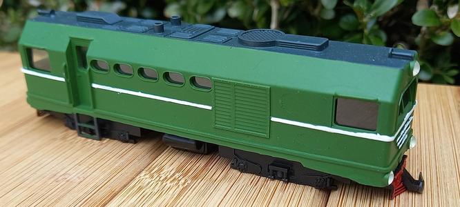 H0e Soviet Tu-2 Narrow gauge diesel