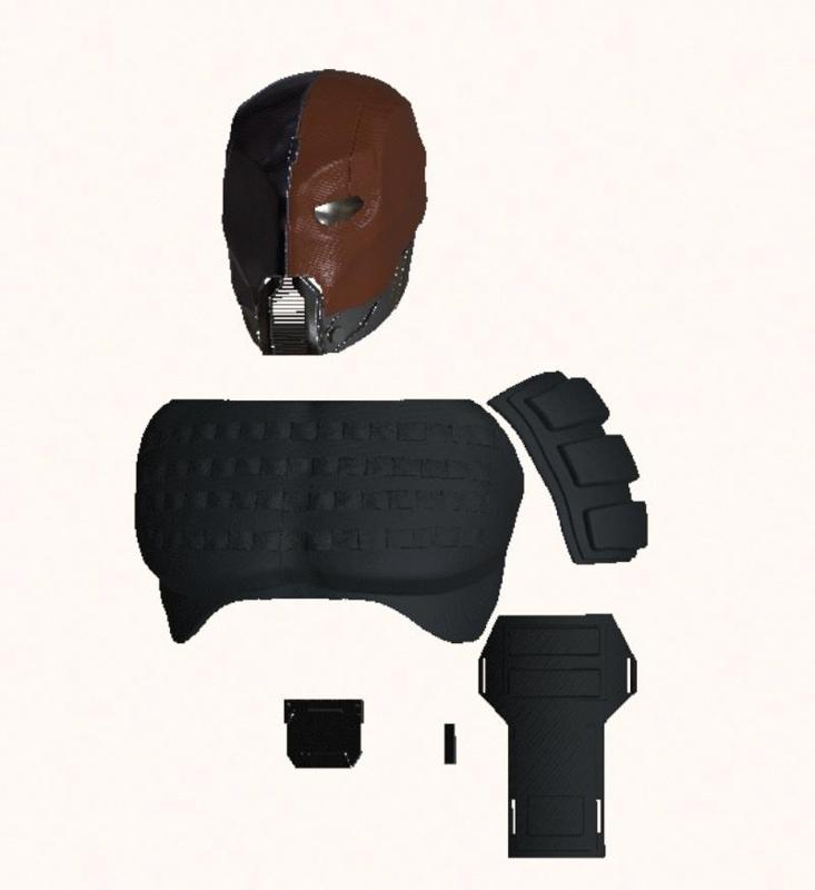 Deathstroke armor set from the cancelled Ben Affleck Batman Movie