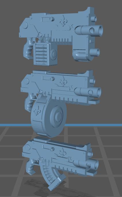 Battle Barbie's Gun Rack