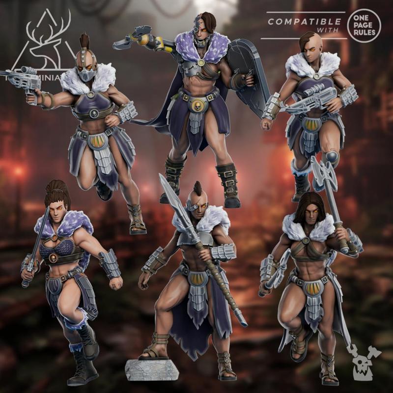 Steel Maidens build-kit