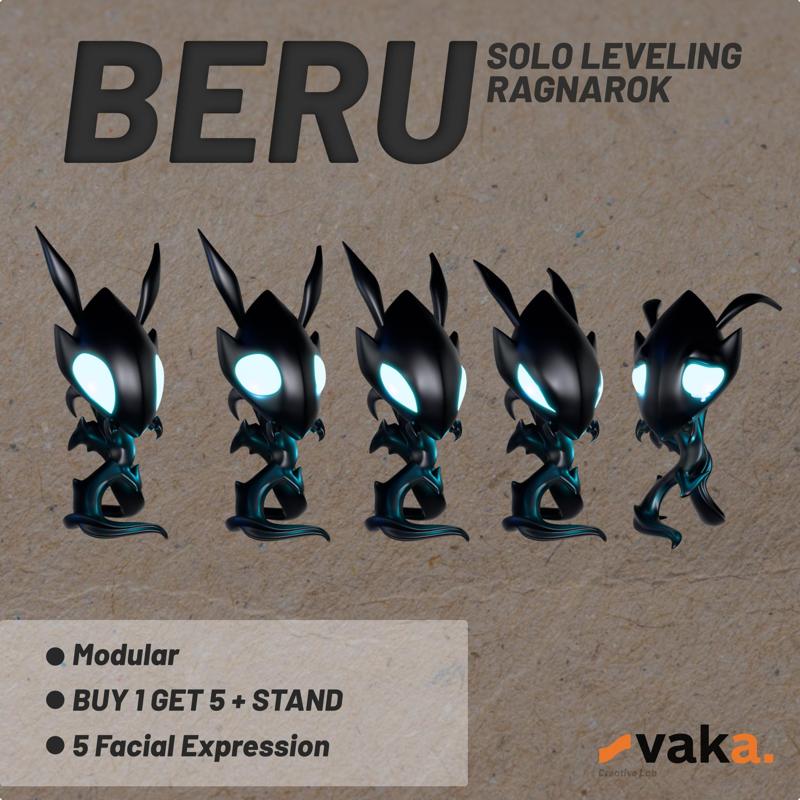 Small Beru Figure - 3D Printable Model Solo Leveling Inspired