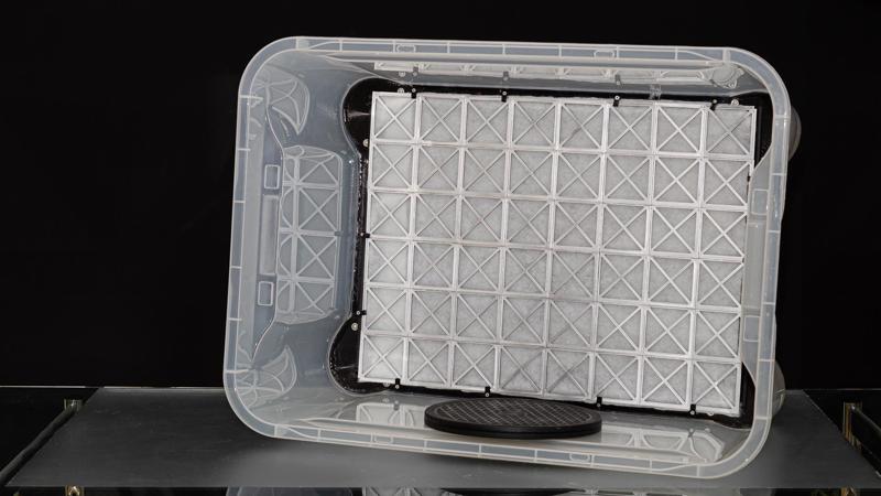 Spraybooth IKEA/BAUHAUS hack