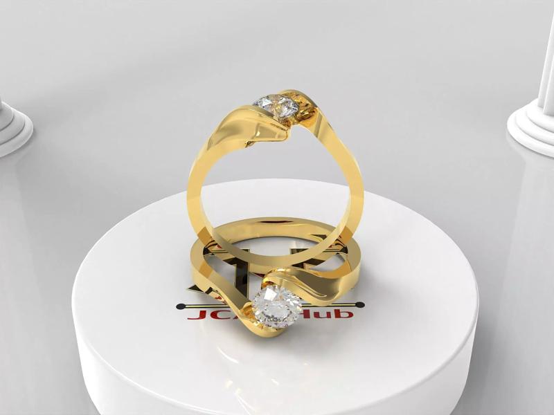 0227 - Solitaire Ring - JCADHub
