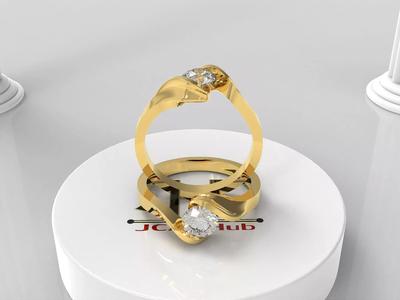 0227 - Solitaire Ring - JCADHub