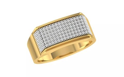 Mens Ring  Render 3dm STL OBJ FBX Details