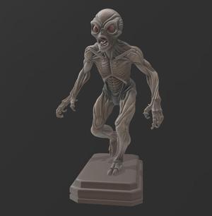 CREATURE RUNNING