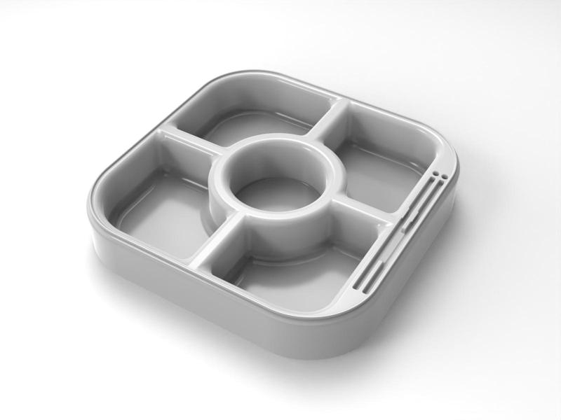 3D printable fast food tray