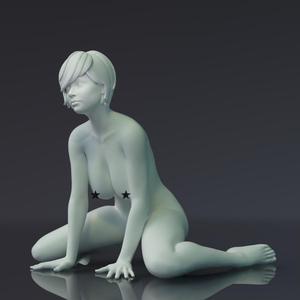 Woman miniature