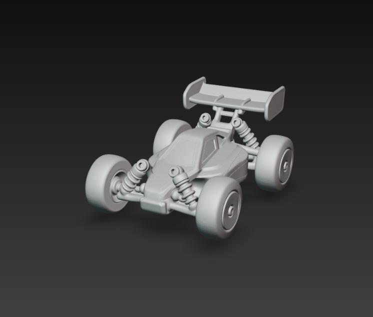 RC Buggy – Modelo 3D de Auto Todo Terreno Teledirigido para Impresión 3D