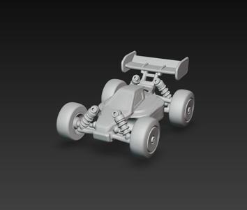 RC Buggy – Modelo 3D de Auto Todo Terreno Teledirigido para Impresión 3D
