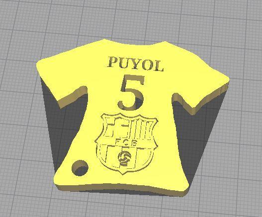 LLAVERO BARCELONA - PUYOL - 5 La Liga
