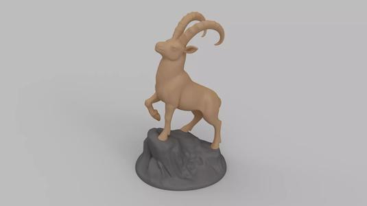 Mountain Goat Miniature