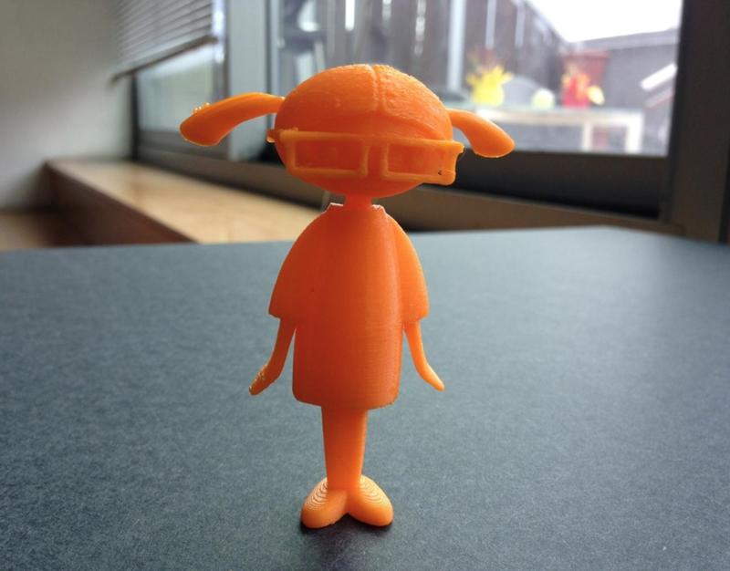 Carla from LEO the Maker Prince (MINIATURE)