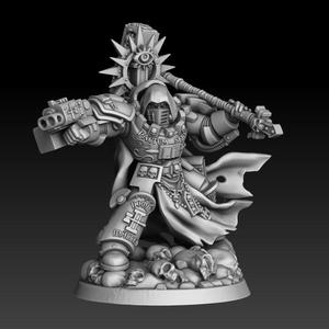 Silver Wardens Grand Magus Carmine (presupp)