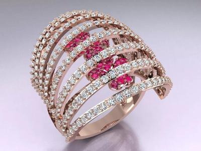 Diamond Ring - Womens Rings - N3894