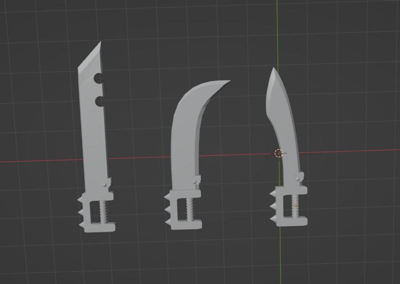 World Eaters Falax Blades