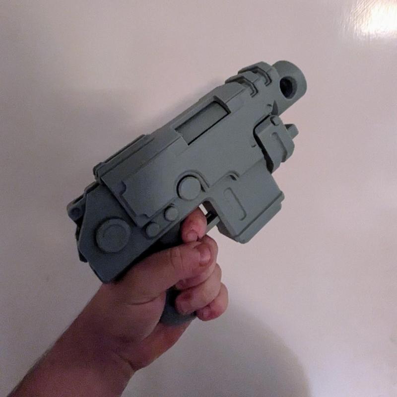 Space Marine 2 Heavy Bolt Pistol Cosplay Prop