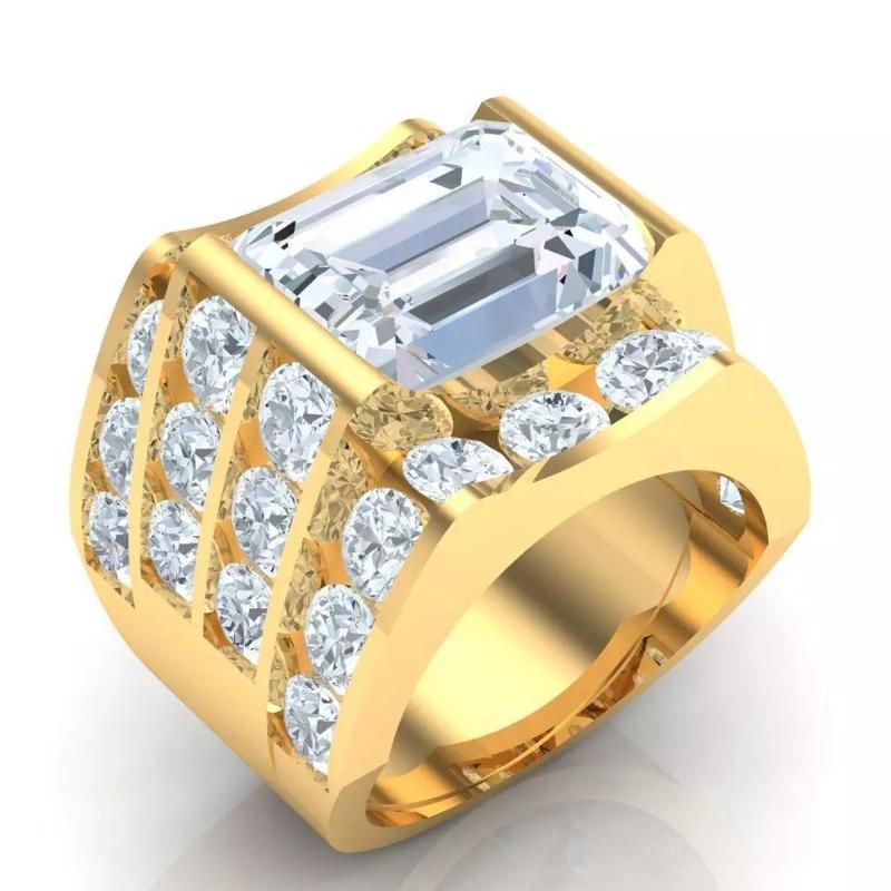 Diamond Man Ring Jewelry 1MR040