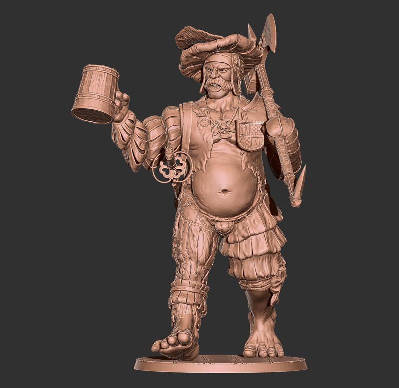 Landsknecht Captain Giant