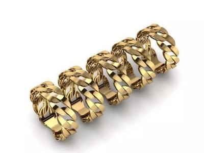 Gold Ring Cartier Ring stl 3dm 3dprintmodel