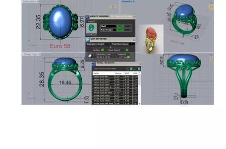 Gold Ring a Symbol of Ancient Power and Glory gr0149