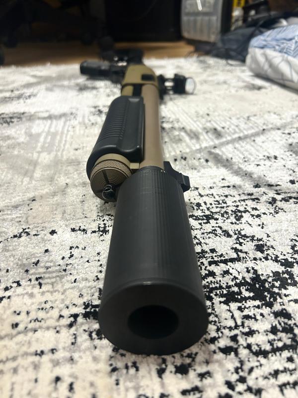 M870 SUPPRESSOR FOR AIRSOFT