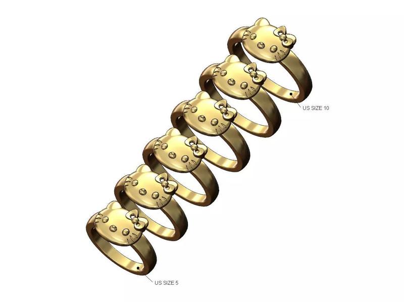 Hello kitty band US sizes 5to10