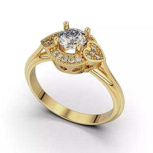 Heart Embrace Engagement Ring V2