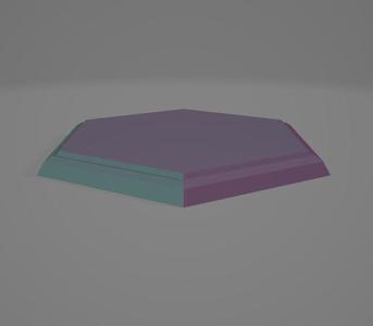 Hex Base with Lip