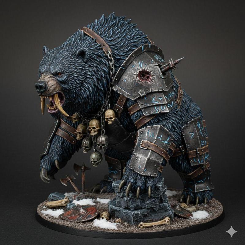Armored Bear – Rune Beast