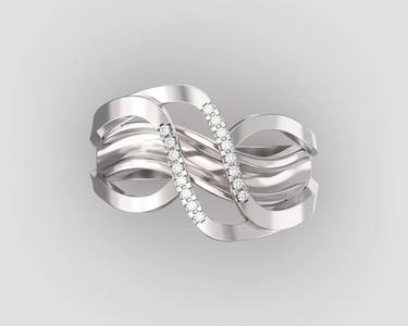 R 143 Leave Style Ring