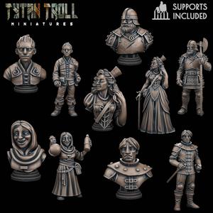 Curse of Strahd - Mini Bust Pack 19 [Pre-Supported]