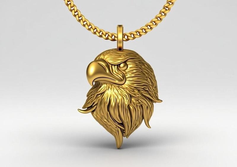 Eagle pendant charm