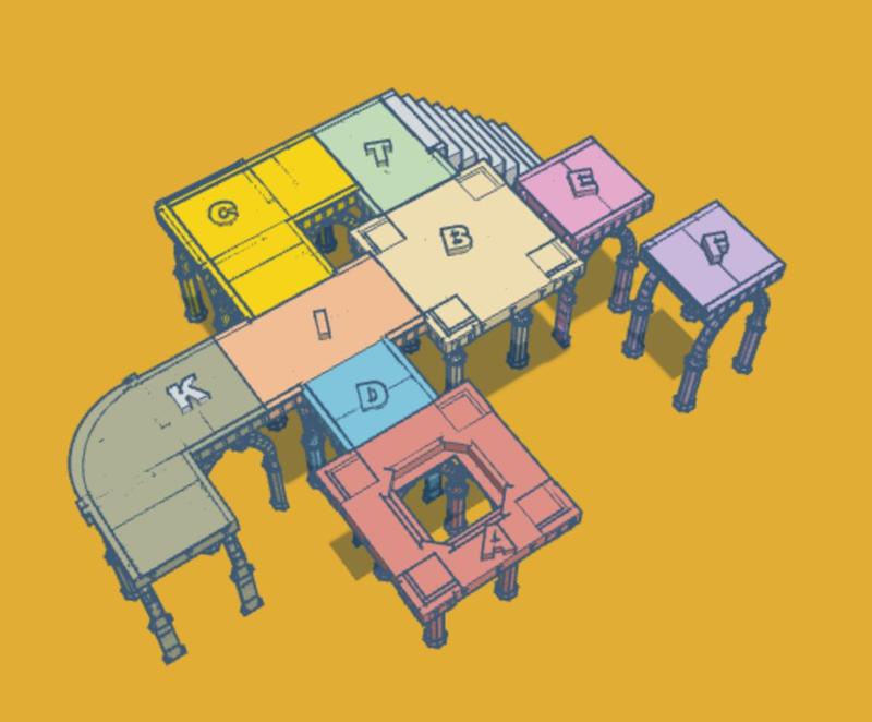 INDUSTRIAL GOTHIC RAISED WALKWAY COLLECTION