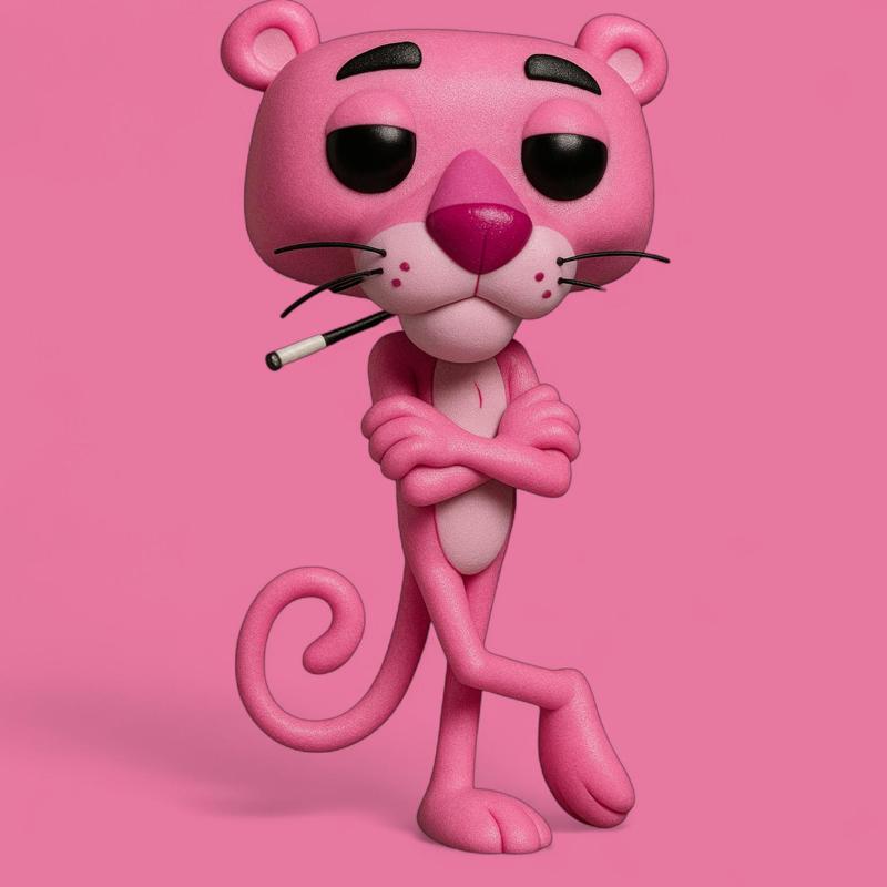 Pantera rosa funko
