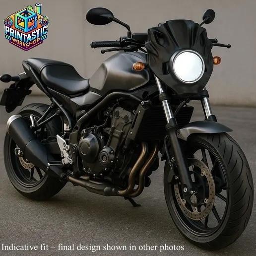 BeastRound Mesh Edition -  Motorcycle headlight mask