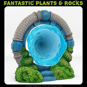 WONDERLAND PORTAL WITH ITS BLUE HOLE EFFECT