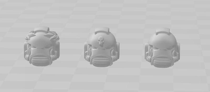 Old school space warrior helmet