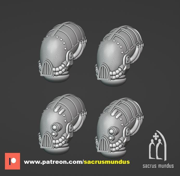 Psychic Transhuman Supersoldier Helmet