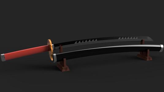 Demon Slayer Kimetsu no Yaiba - Tanjiro Kamado Yoriichi Katana